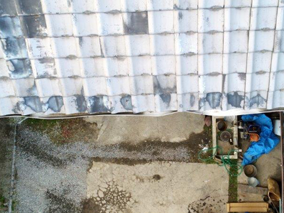 【撮影事例】民家雨樋